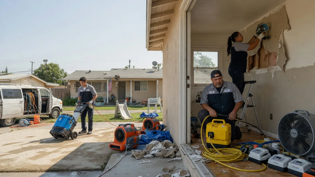 Water Damage Restoration in Shamrock, OK near me